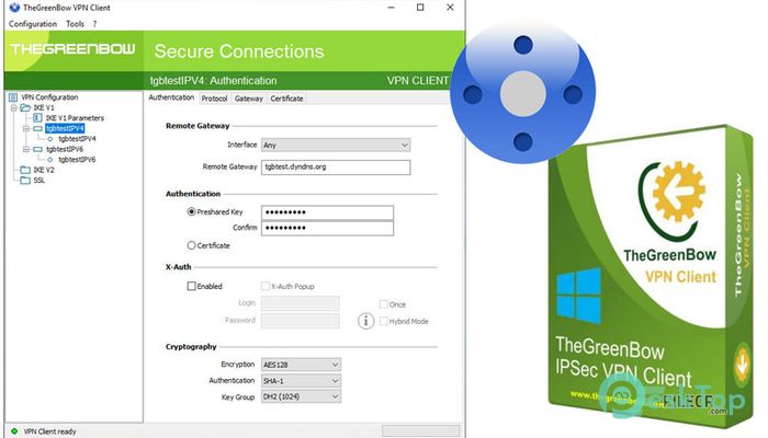 TheGreenBow VPN Client 6.86.009 Crack With Serial Number Latest [2022] Download